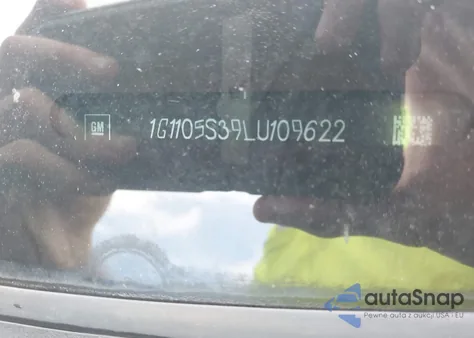 2020 Chevrolet Impala Fwd Premier из США, поврежденный, VIN 1G1105S39LU109622